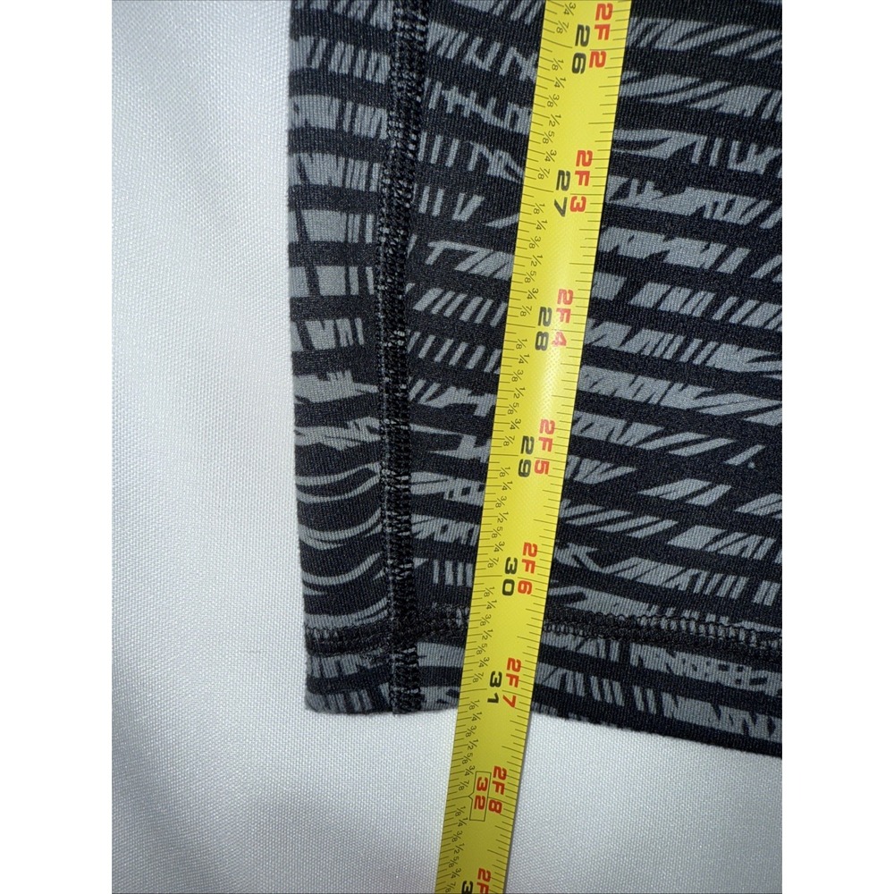 Lululemon Wunder Under Pant‎ Full-On Luon Roll Down Stripe Play Slate Black 4 - Picture 5 of 8